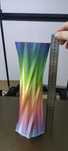 Ваза для цветов (PLA Silk цвет Rainbow) - продано, печать на заказ