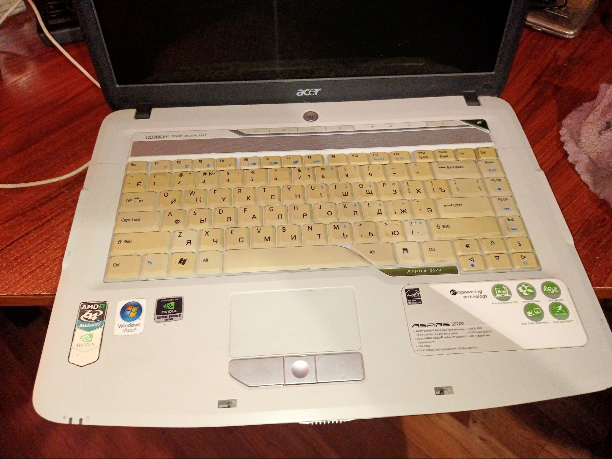 Ноутбук Acer Aspire 5520 series ICW50