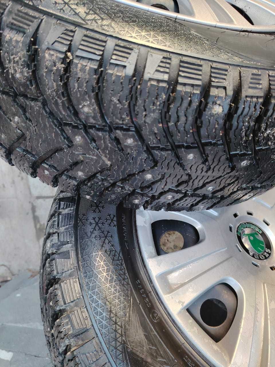 Автошины зимние шипованные
