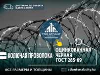 Проволока колючая (черная, оцинкованная) Егоза. Бьем цены. Доставим!
