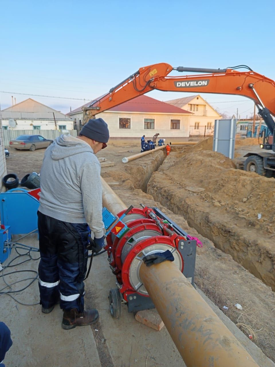 Plastic/Service.Сварка/Пайка Встык Полиэтиленовых труб