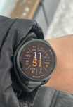 Смарт-часы Garmin Forerunner 165 черный-серый. Почти новая с  гарант.
