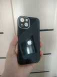 Чехол на iPhone 14 Черный с защитой под камеры