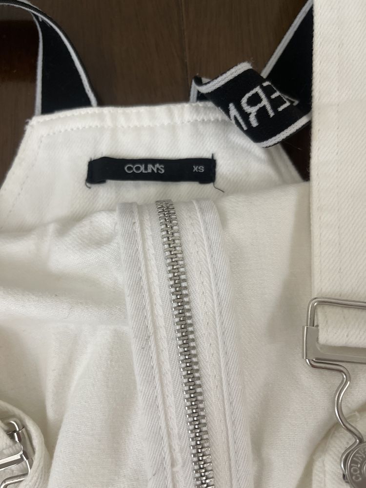 Продам сарафан из белой джинсы на лето Colins 42-44 размер