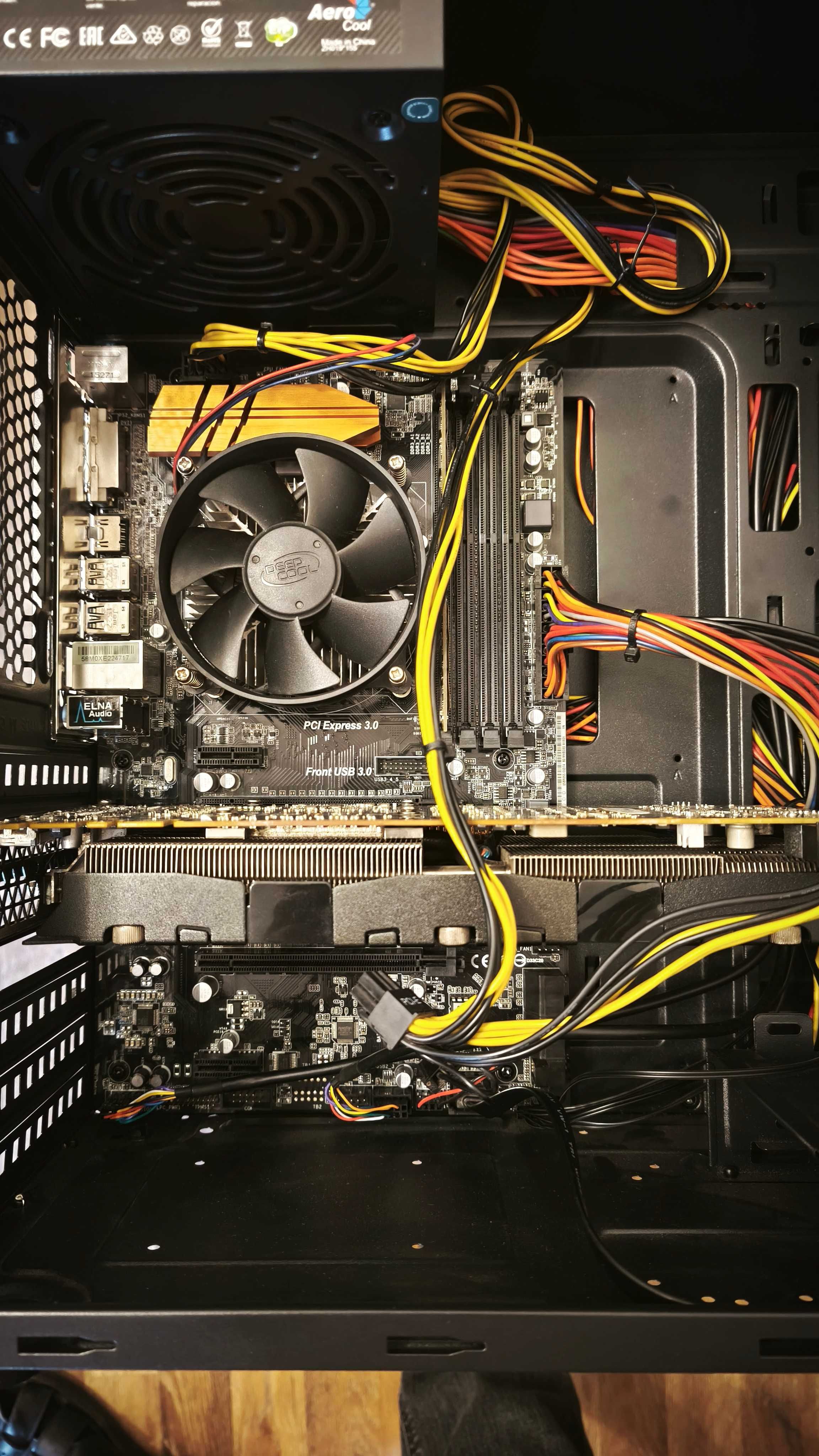 Компьютер 8 ОЗУ/240 SSD, (за доп. плату с видеокартой GTX 1070)