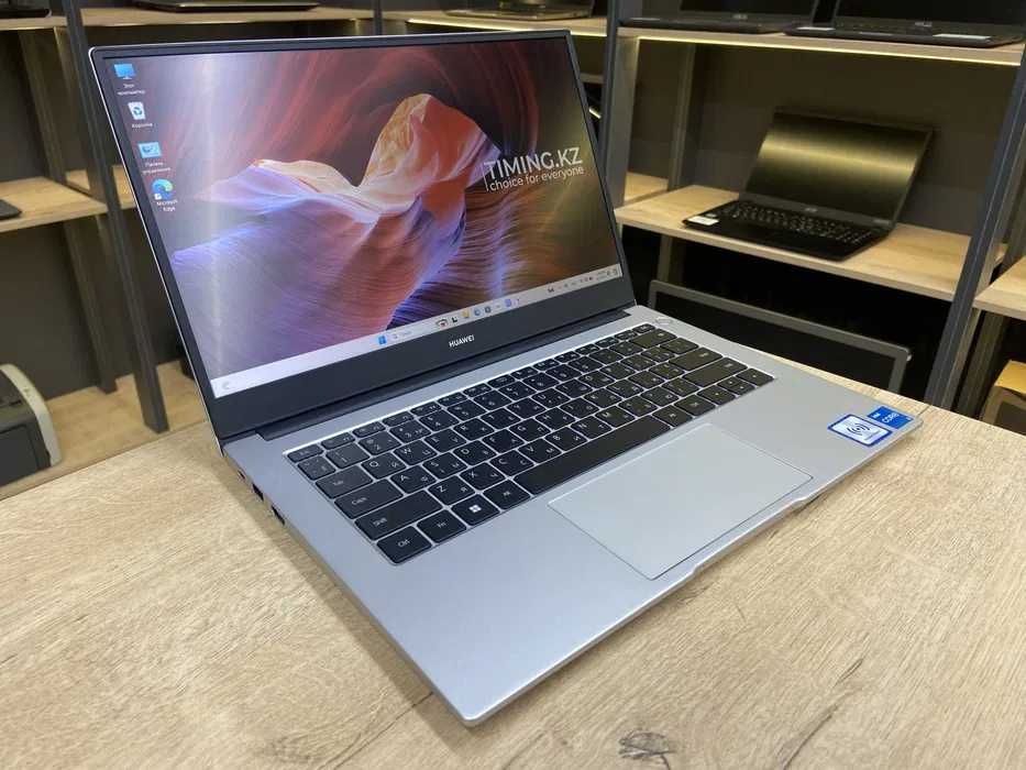 Стильный ноутбук Huawei MateBook D14 - 14 FHD/Core i3-1115G4/8ГБ/256ГБ
