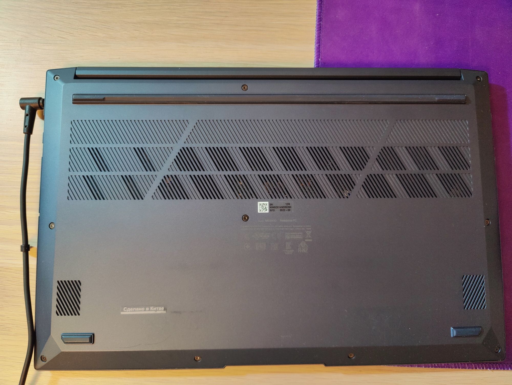 Игровой Ноутбук Asus Vivobook Pro Ryzen 5 5600H / 16ГБ / 512SSD / RTX3