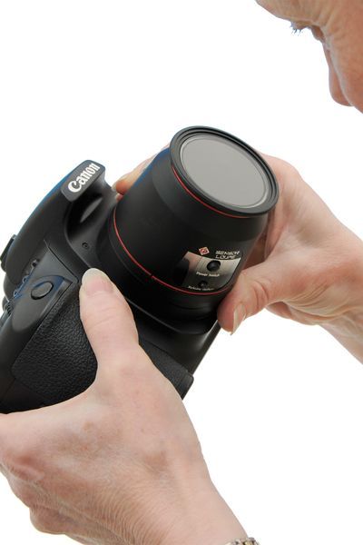 DSLR Sensor Loupe (Лупа с подсветкой для чистки сенсора фотокамеры)