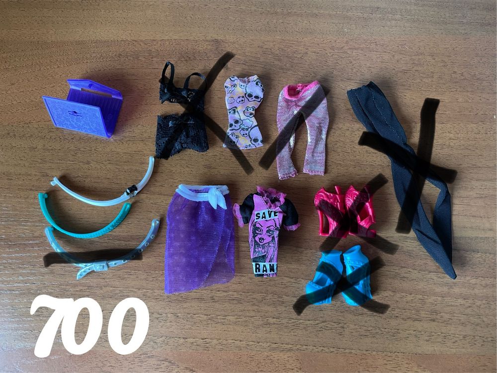 Одежда и обувь для кукол монстер хай monster high