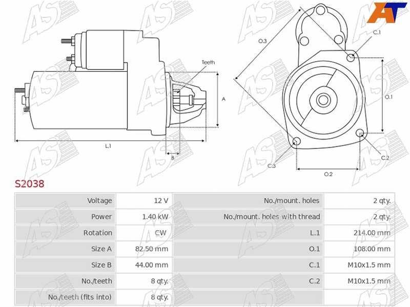 Стартер NISSAN SR20DE 2.0 16v 90-02  NISSAN: SR20Di, SR18DE, SR20DET;