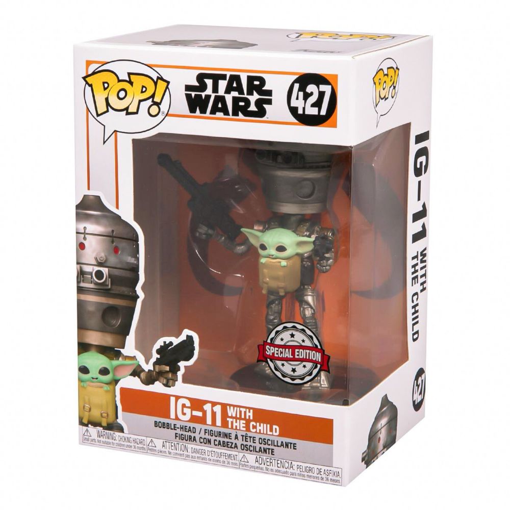 Набор Funko pop футболка с фигуркой Star Wars The Mandalorian