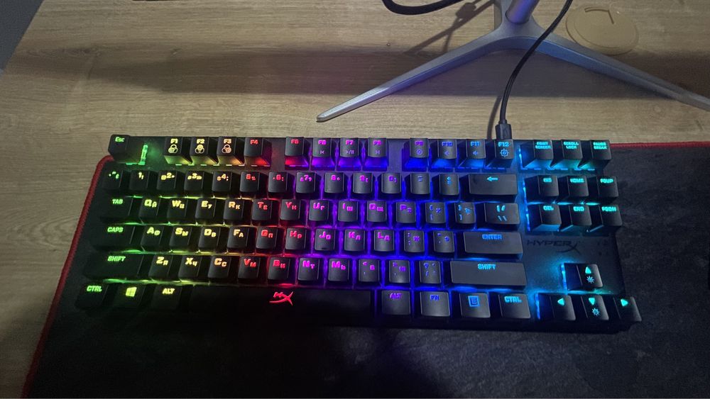 Игровая клавиатура Hyper Alloy Origins Core на синих свитчах