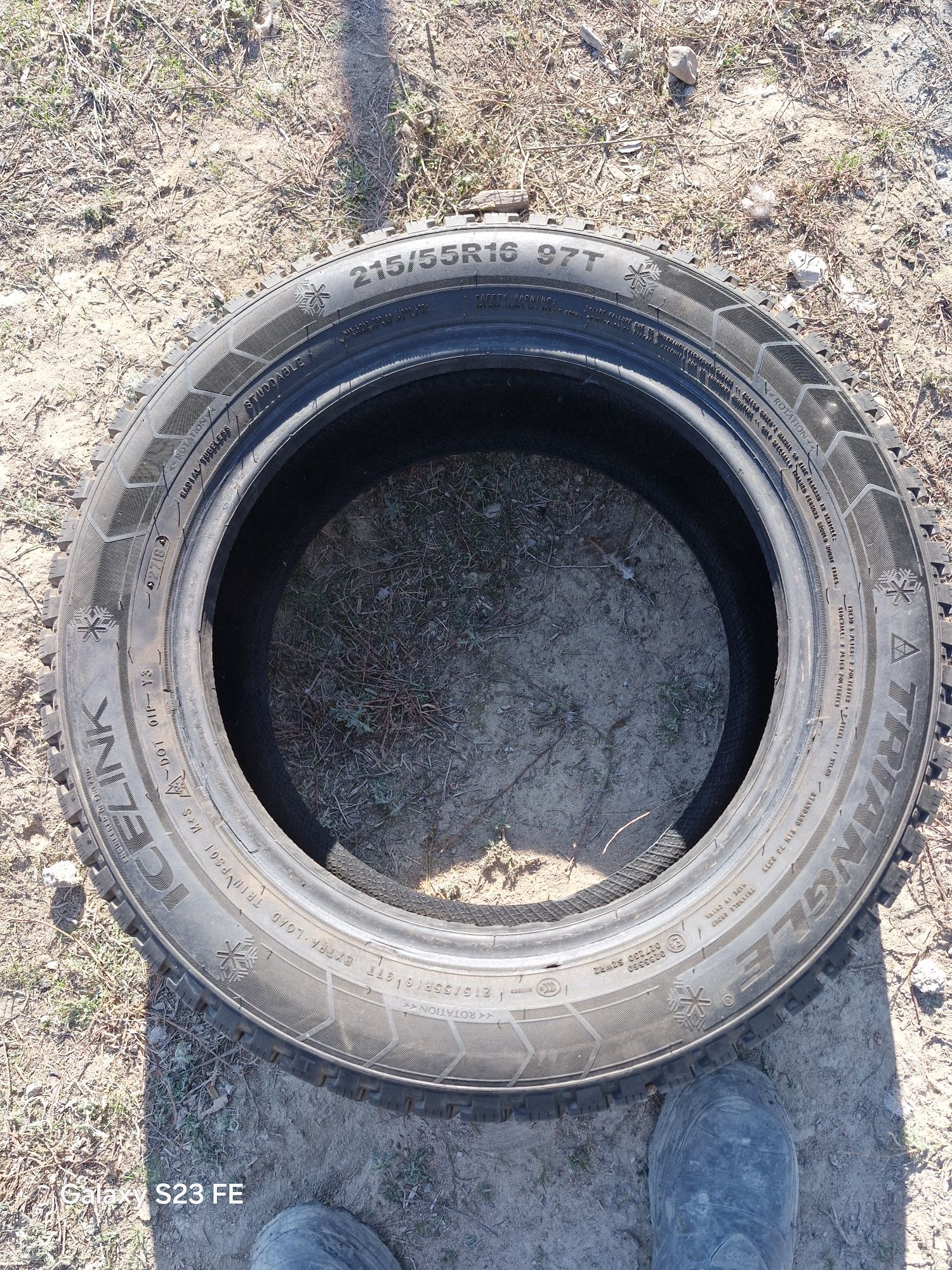 Зимние шины 215/55R/16 NORDMaster 2шт,TRIANGLE 2шт.