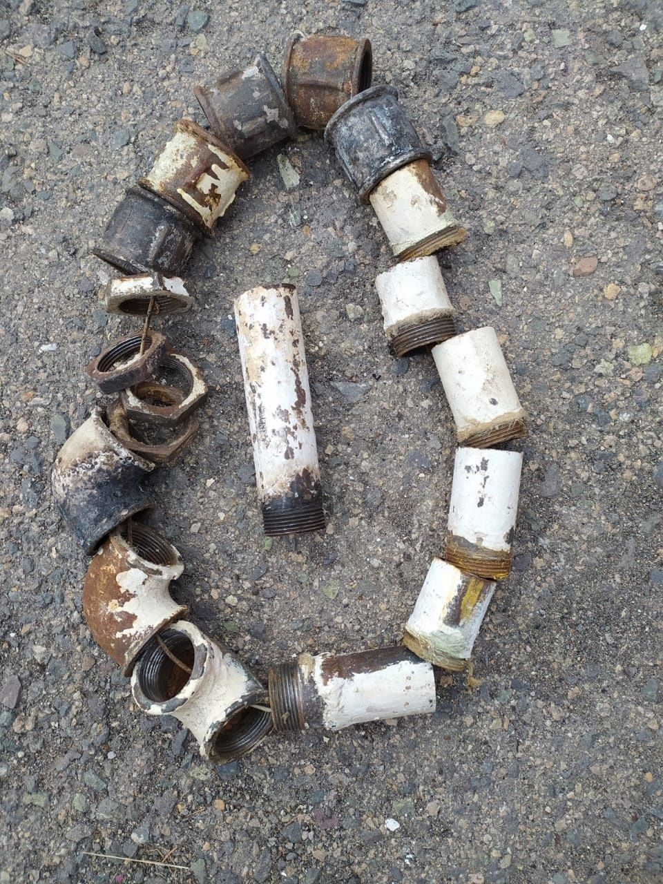 Уголки муфты резьбы б/у