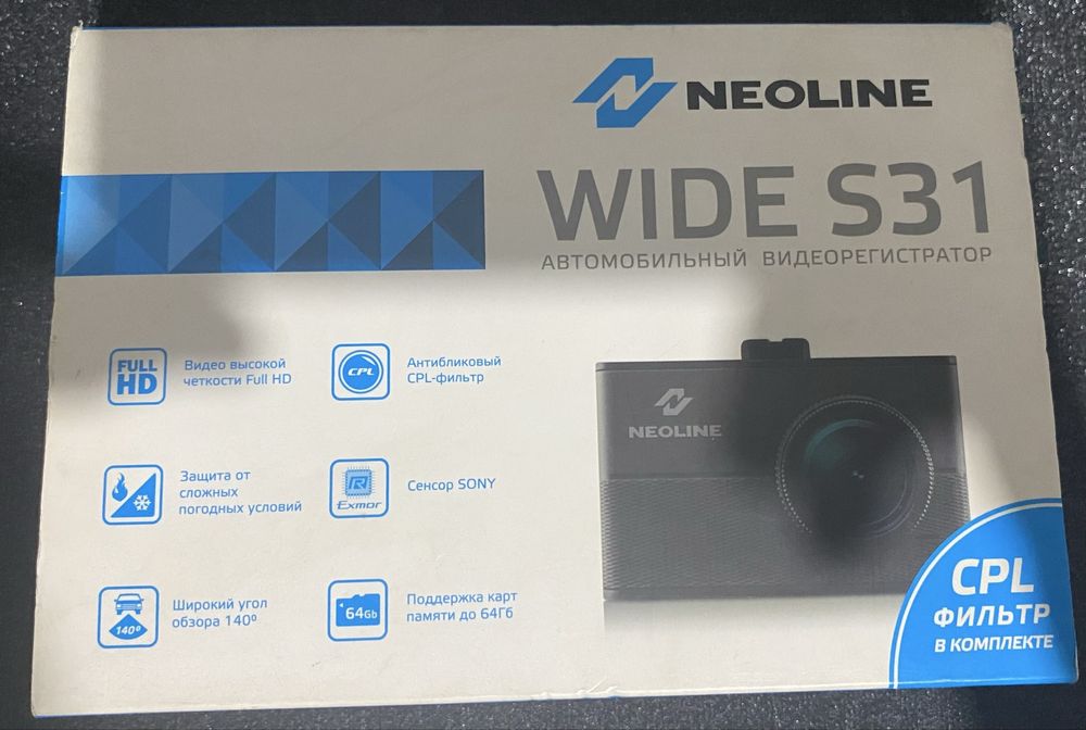 Видеорегистратор Neoline Wide S31 черный