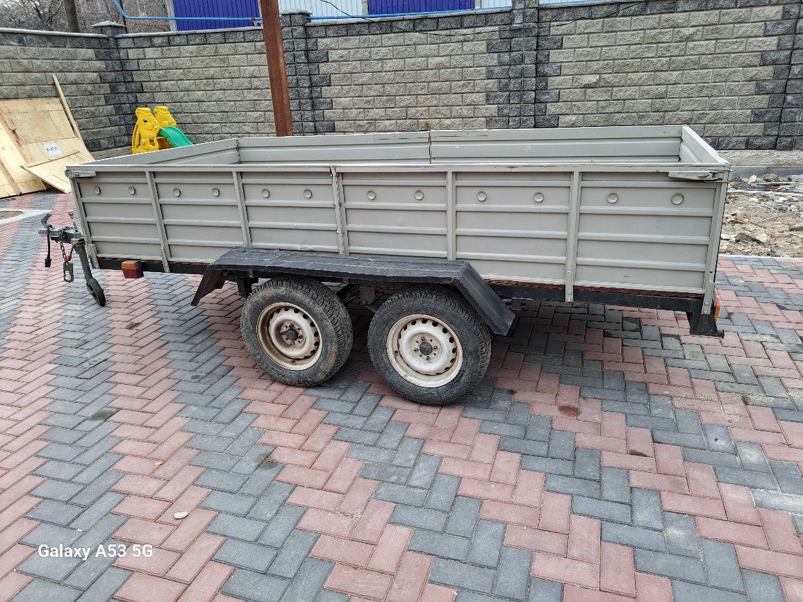 Прицеп бортовой двух остный