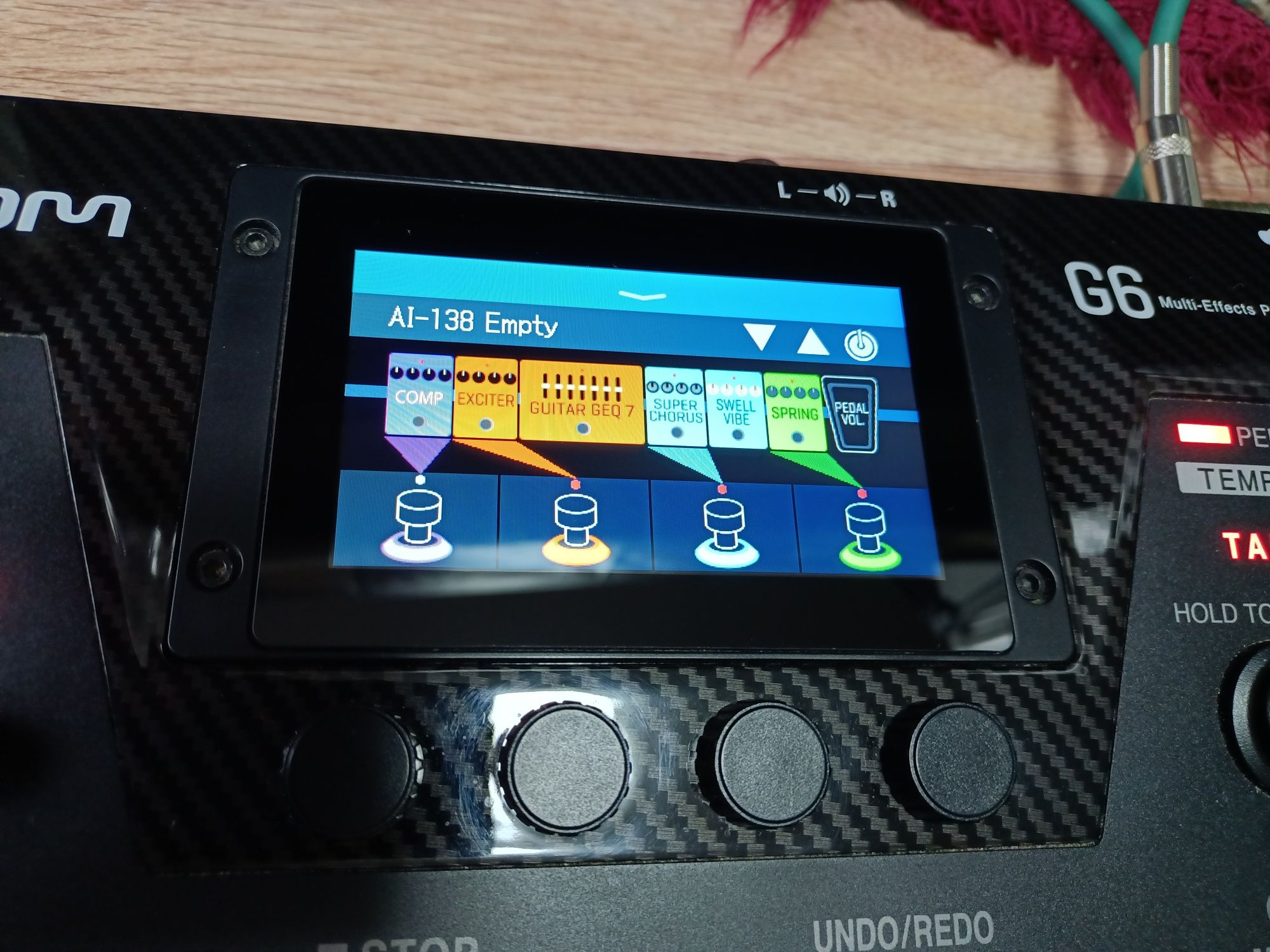 Процессор для электрогитары Zoom G6