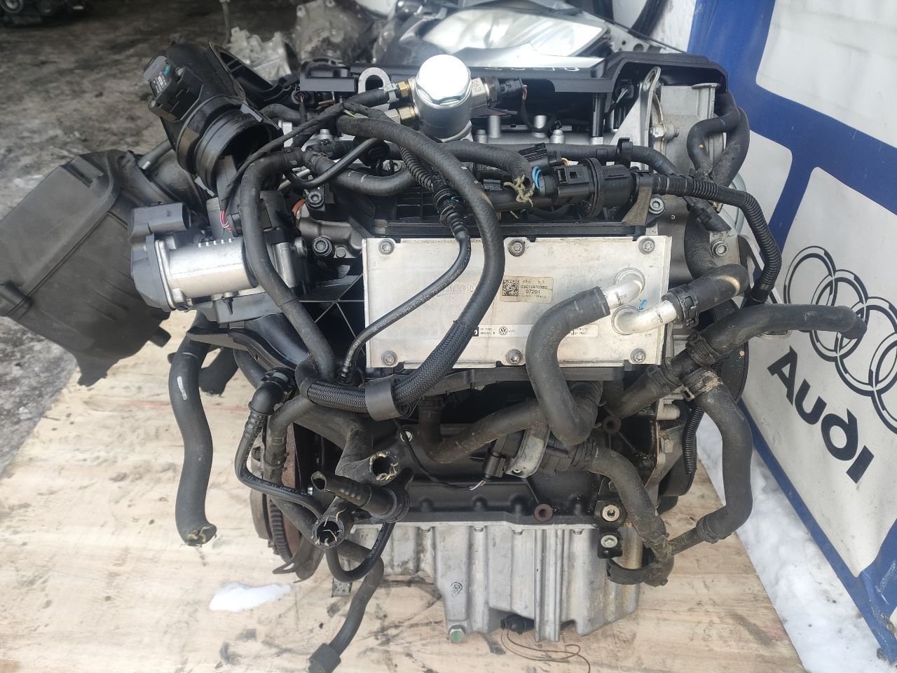 Двигатель 1.4 TSI CAXA CAX Golf Jetta Skoda Volkswagen Rapid