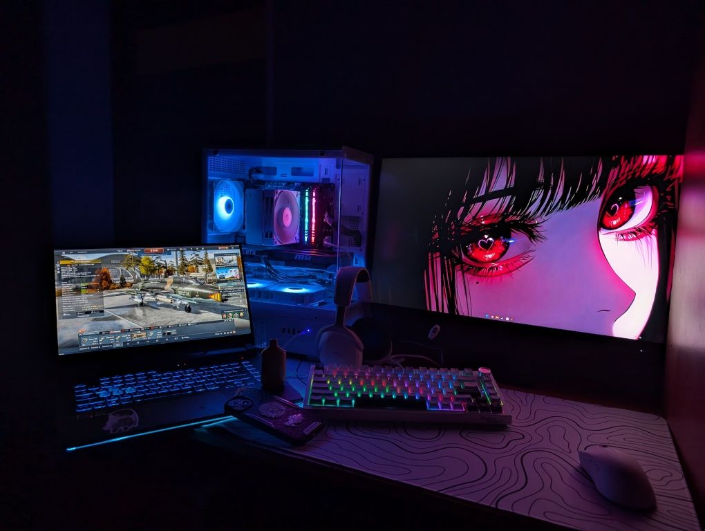 Full setup пк новый все коробки и документы имеются