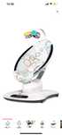 Электрокачель 4Moms MamaRoo4 Multi Plush Белая 25