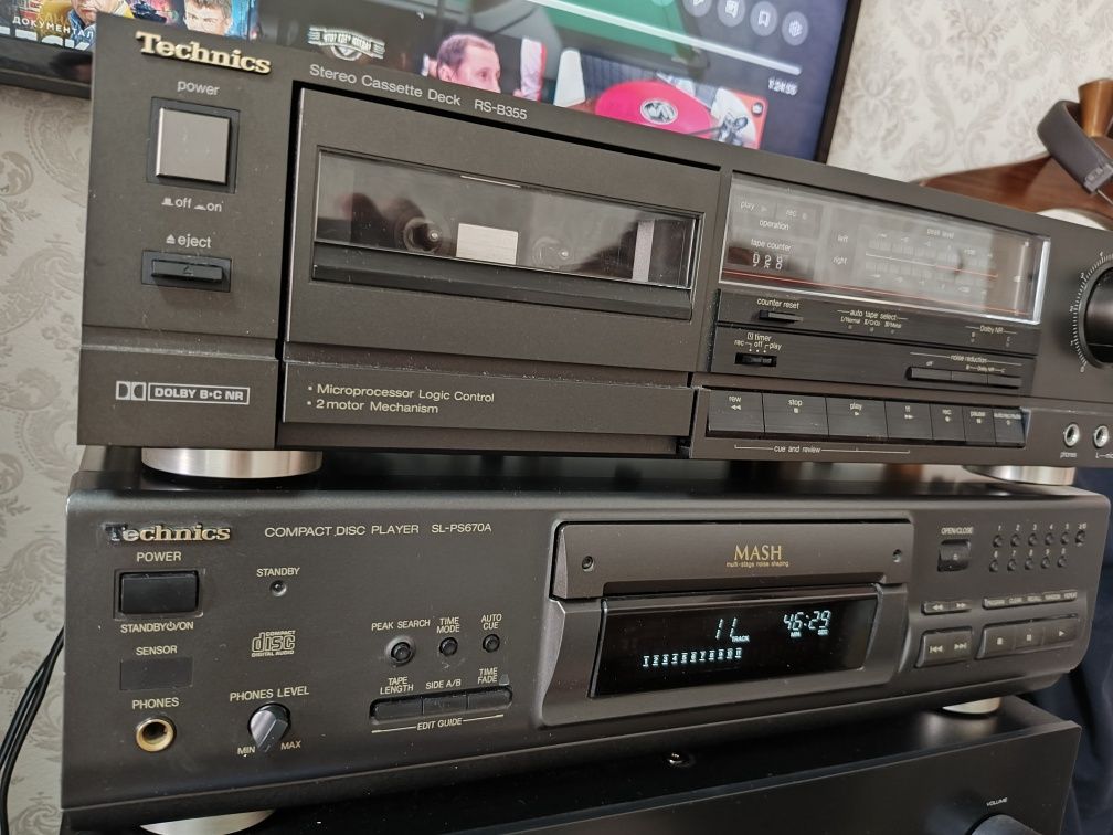 Продам CD плеер Technics SL-PS670A сделано в Германии, 220 вольт