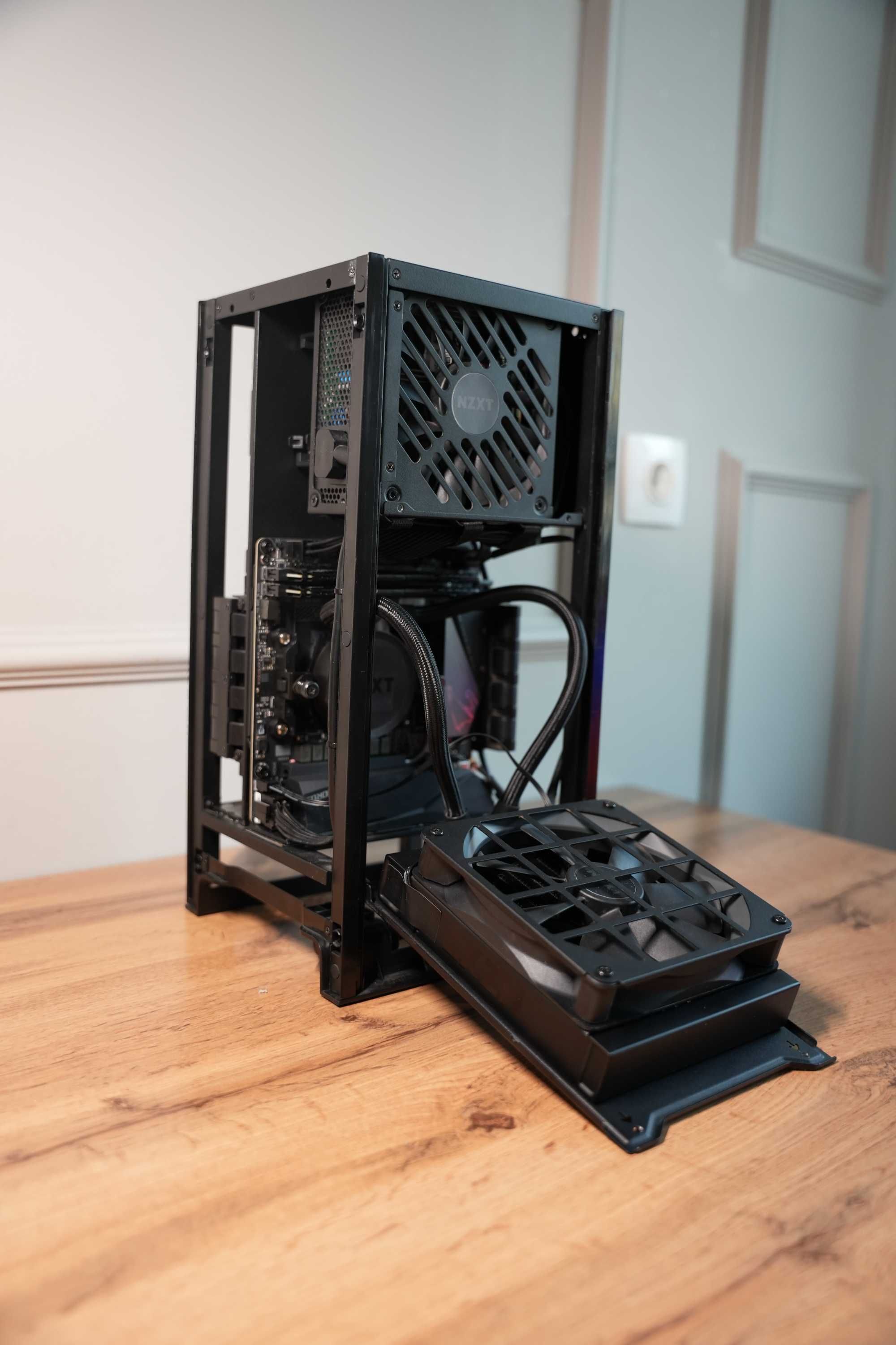 Игровой SFF ПК NXZT H1, AMD R7 5800x, RTX 3070Ti, 32GB, SSD 1Tb