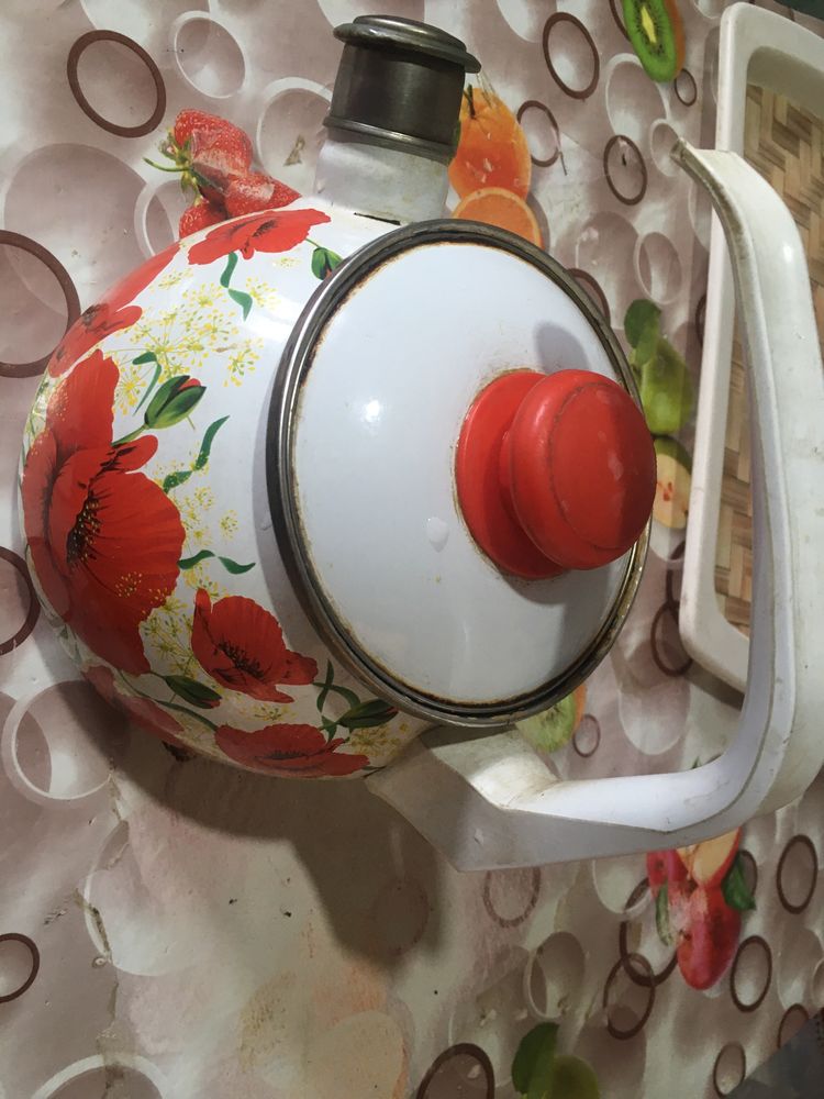Чайники эмалированные