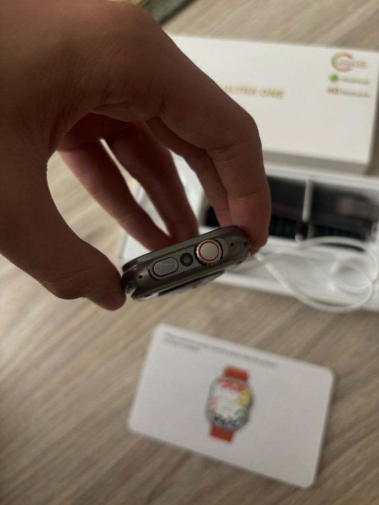 Продам 4G смарт часы hk ultra one в отличном состоянии