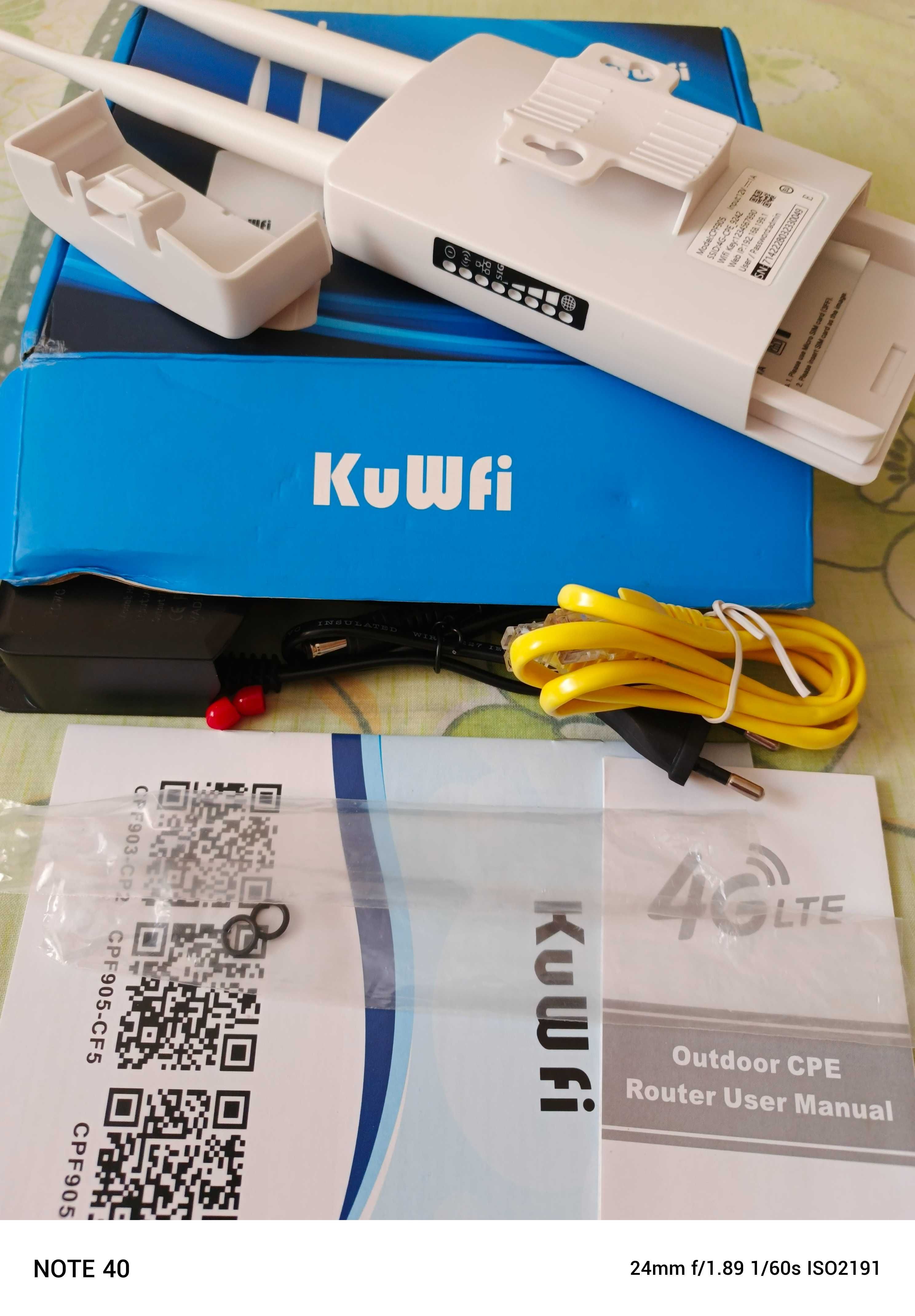 Уличный 4G LTE роутер wifi с сим картой