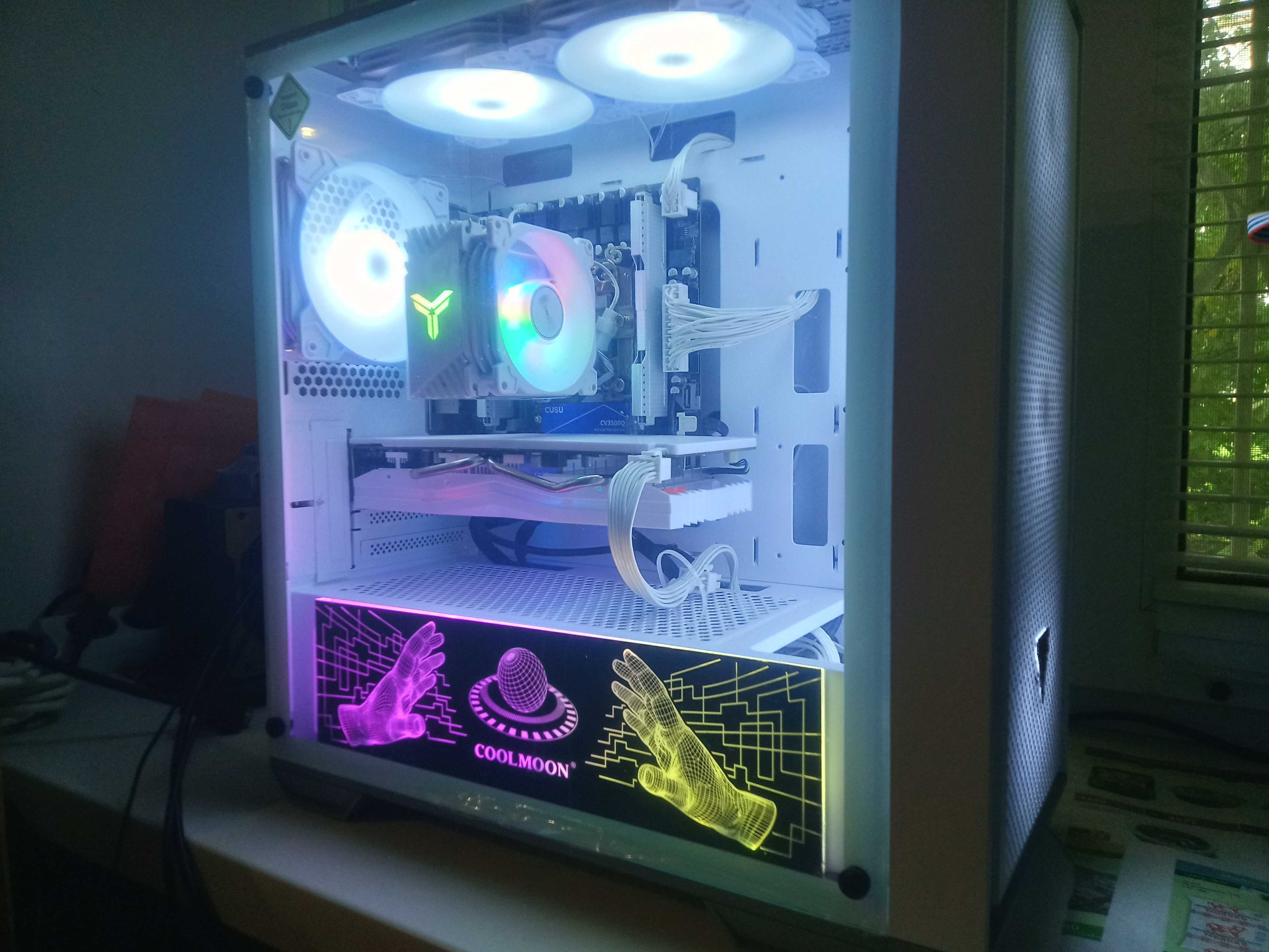 Компьютер /Core i7/DDR4 16Gb 2400 MHz/RX 580 8Gb/SSD 512,HDD 4000/600W