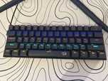 Redragon k617 красные свитчи