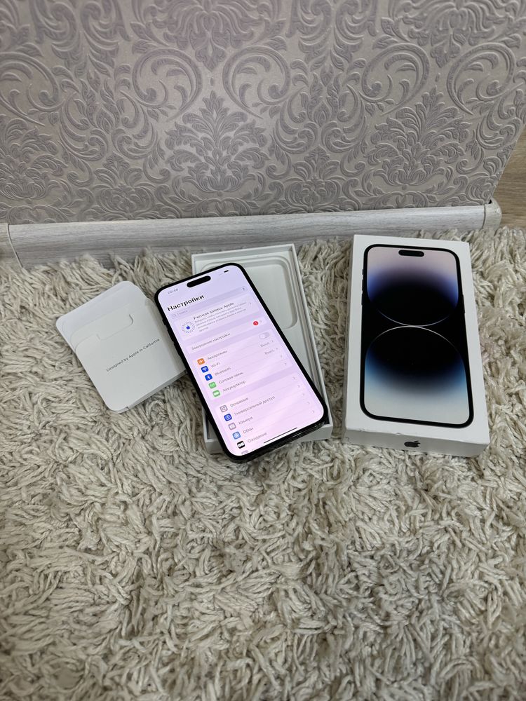 Iphone 14 Pro Max 256 ГБ Айфон 14 Про Макс 89 % АКБ ВСЕ РАБОТАЕТ Астан