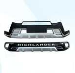 Накладки на бампера на Toyota Highlander 2014 - 16