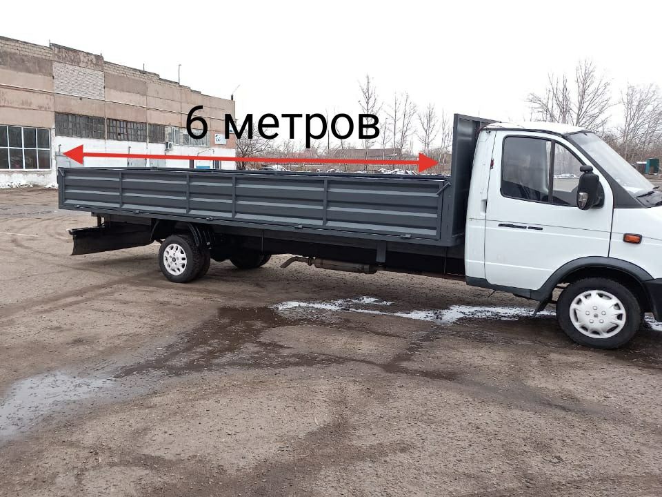 Грузоперевозки Бортовая газель открытая,