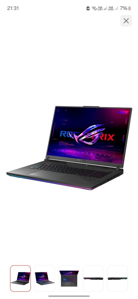 Asus Rog Strix G16