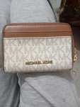 Michael Kors Jet Set Travel Medium Zip-Around Wallet (Оригинал) б/у