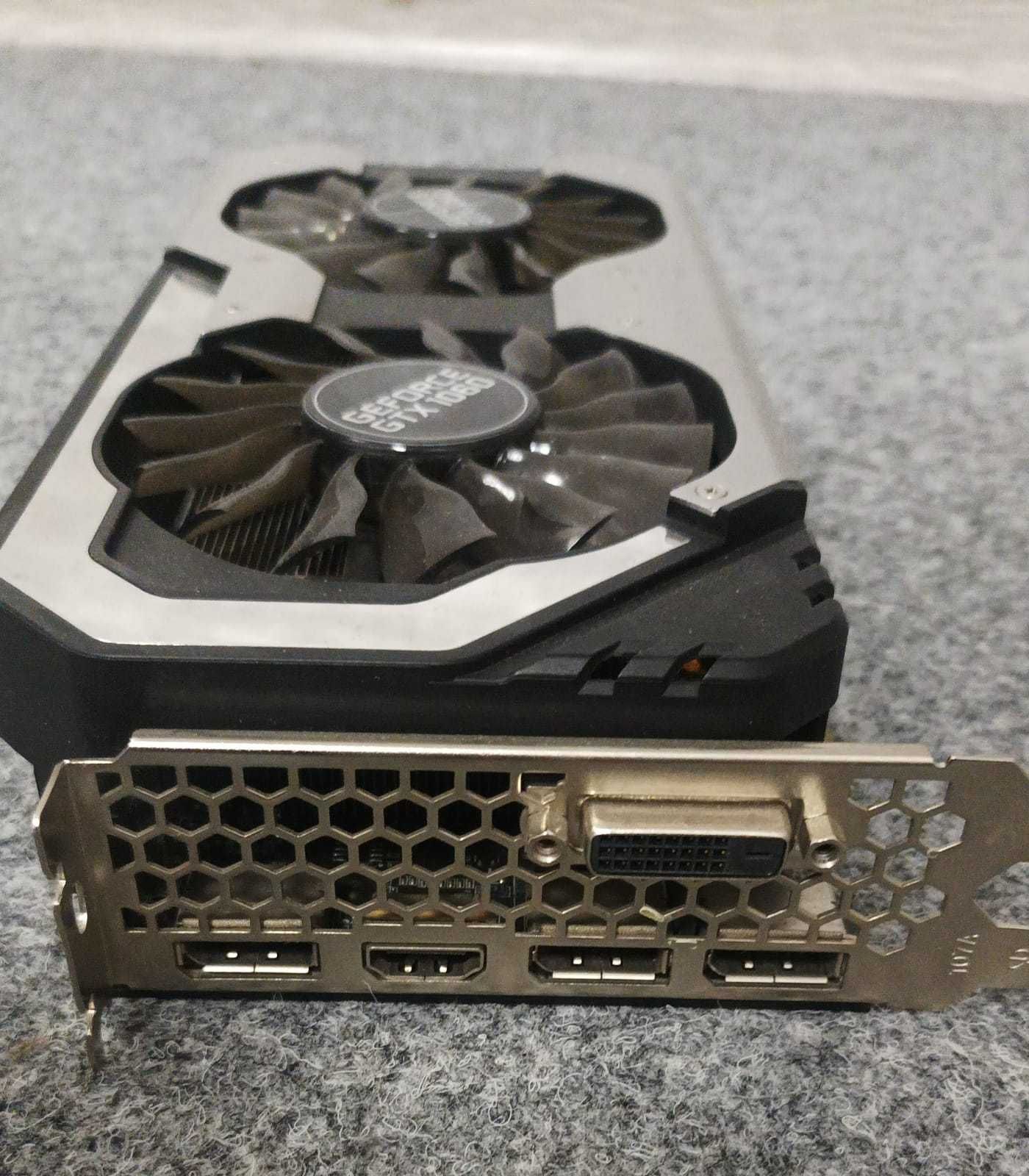 Продается мощная видеокарта Palit JetStream GeForce GTX 1060 6G/6pin