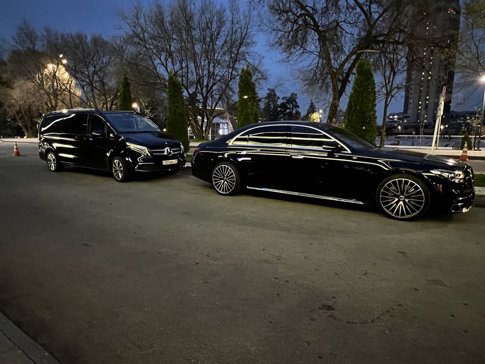 Кортеж аренда авто Майбах V class transfer