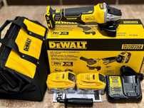 Болгарка УШМ DEWALT DCG413 +акб 6Ач 2шт +сумка, ОРИГИНАЛ, новая