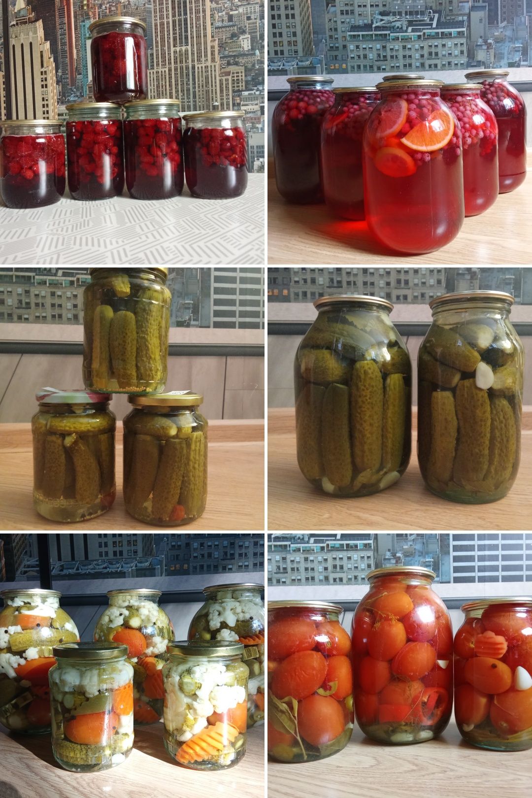 Домашние соленья,консервация,огурцы, помидоры, ассорти,варенье,компот.