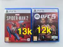 UFC5,FC24,MK1,Spider man2