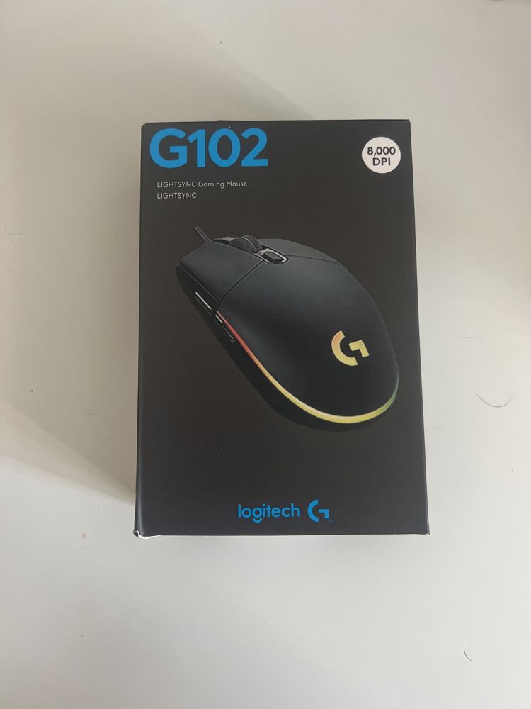 Logitech g102 компьютерная игровая мышь