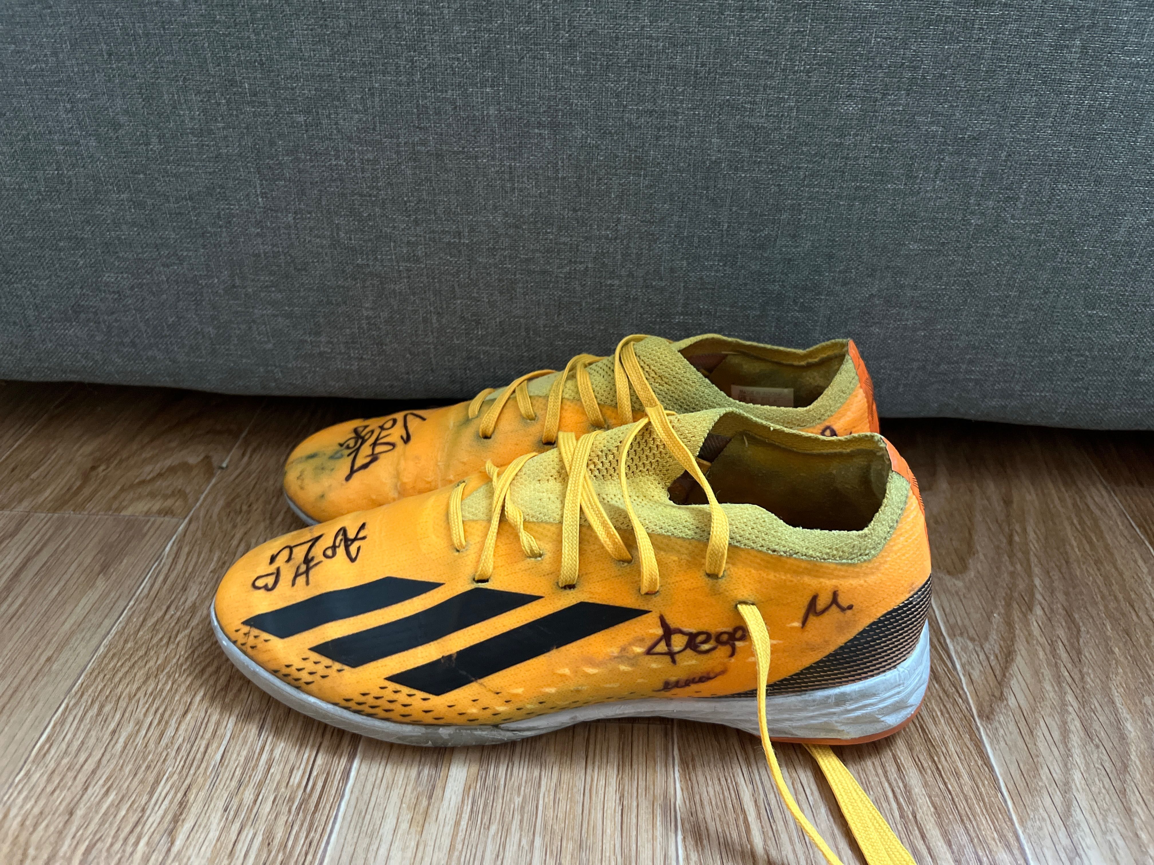 Adidas X | Сороконожки с автографами | 36 размер |
