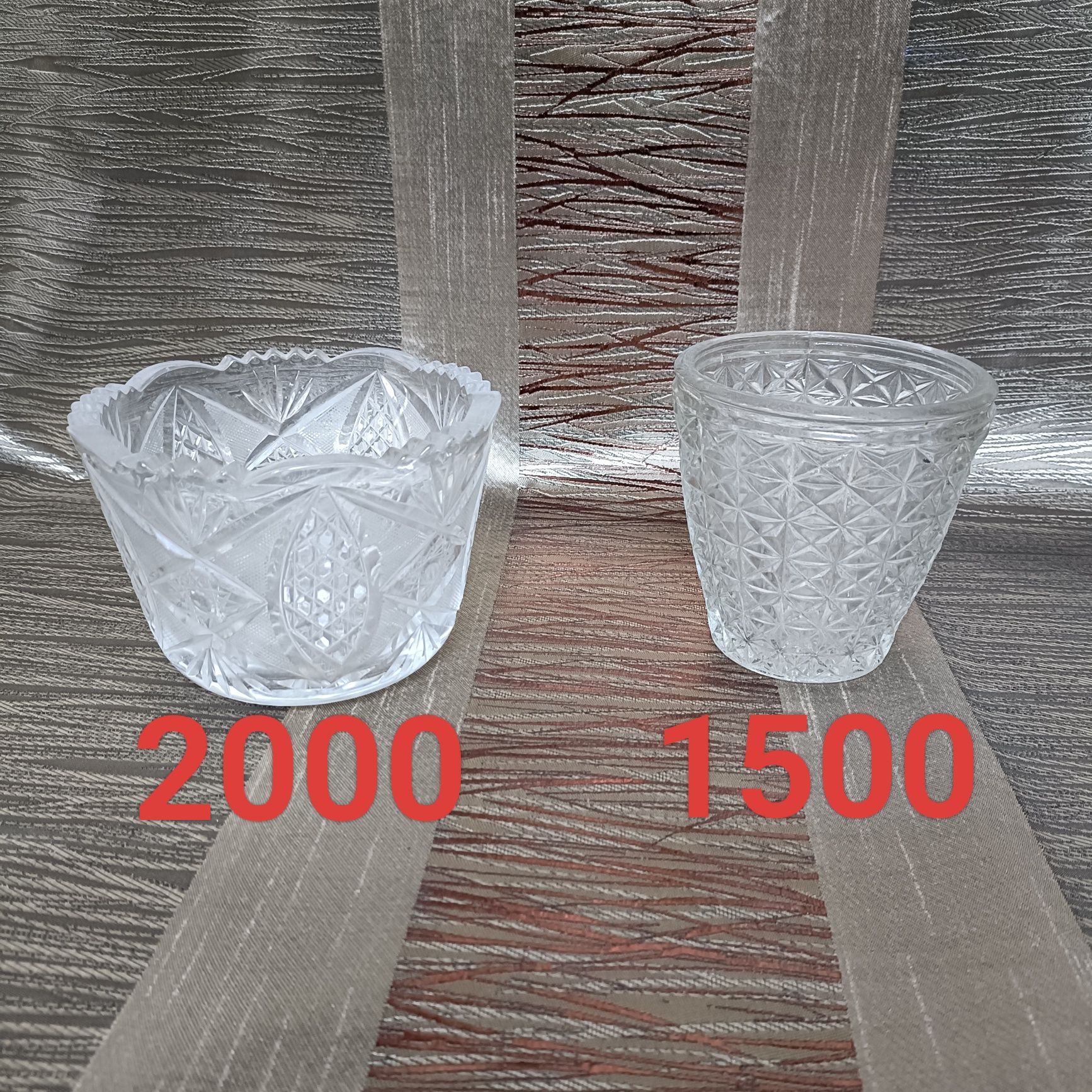 Хрусталь СССР разный