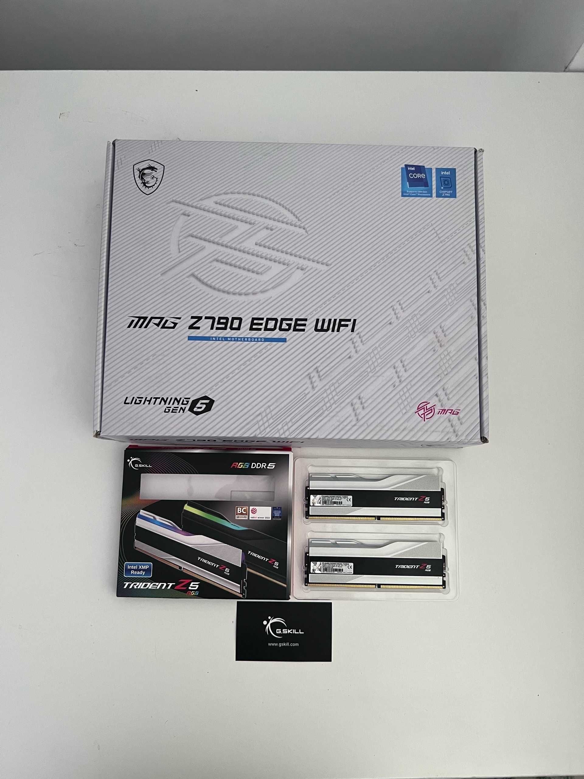 игровой компьютер Intel i7 13700K MSI MPG Z790 WIFI Gskil ddr5 6400mhz