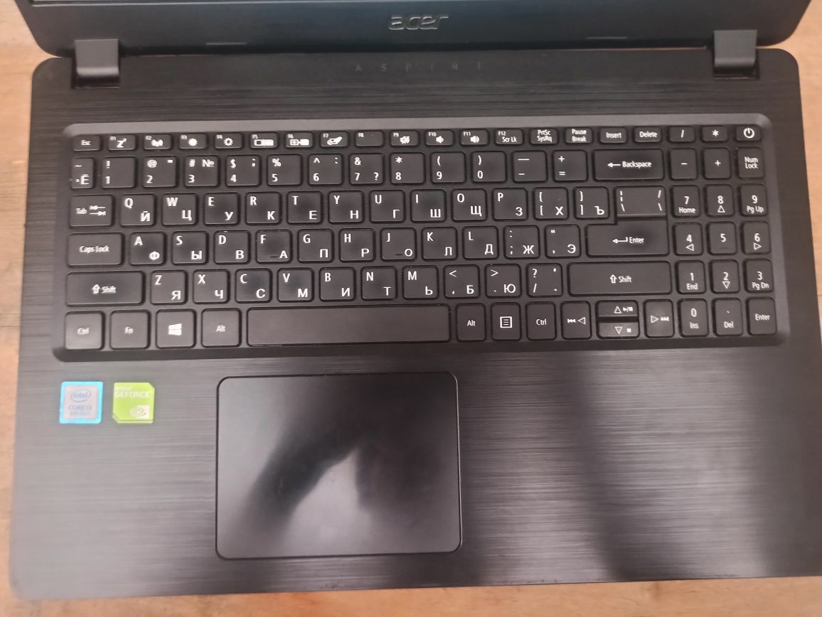 Ноутбук acer i3 8145u 8gb ram ddr4 nvidia