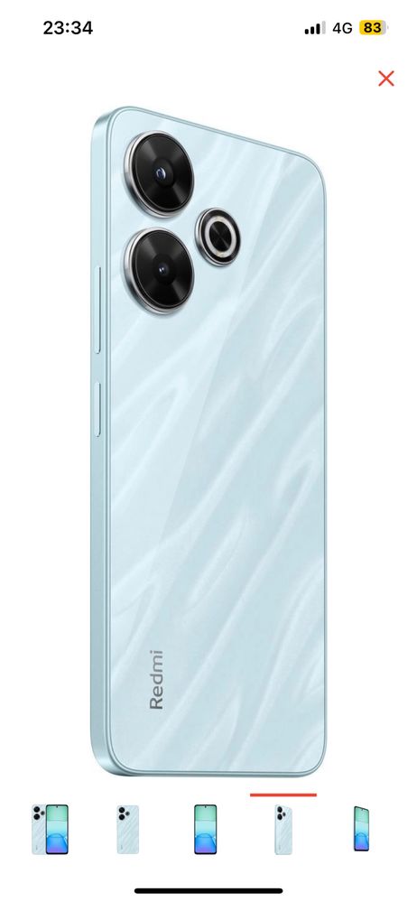 Смартфон Xiomi Redmi 13 синий