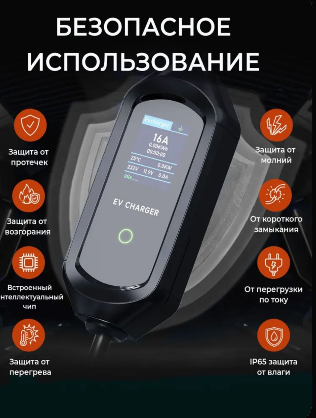 Зарядка для электрокар