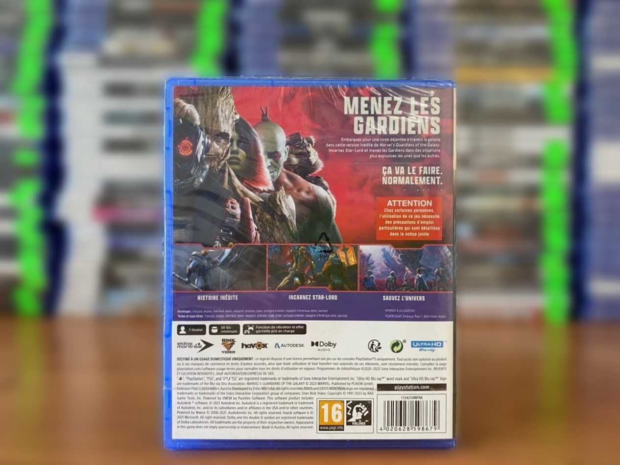 Новый Марвел Стражи Галактики/Marvel Guardians Of The Galaxy PS5