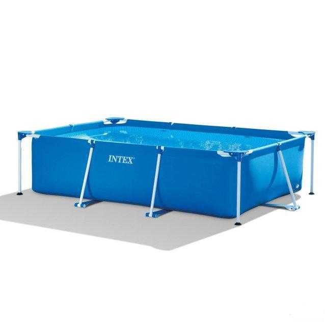 Каркасный бассейн для дачи прямоугольный 300х200х75 см, Intex 28272